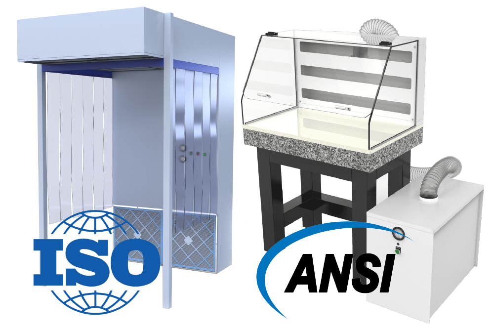 central de pesadas, equipamiento de seguridad para laboratorios