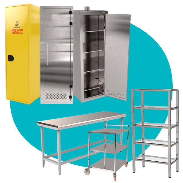 armarios de seguridad, equipamiento de seguridad para laboratorios