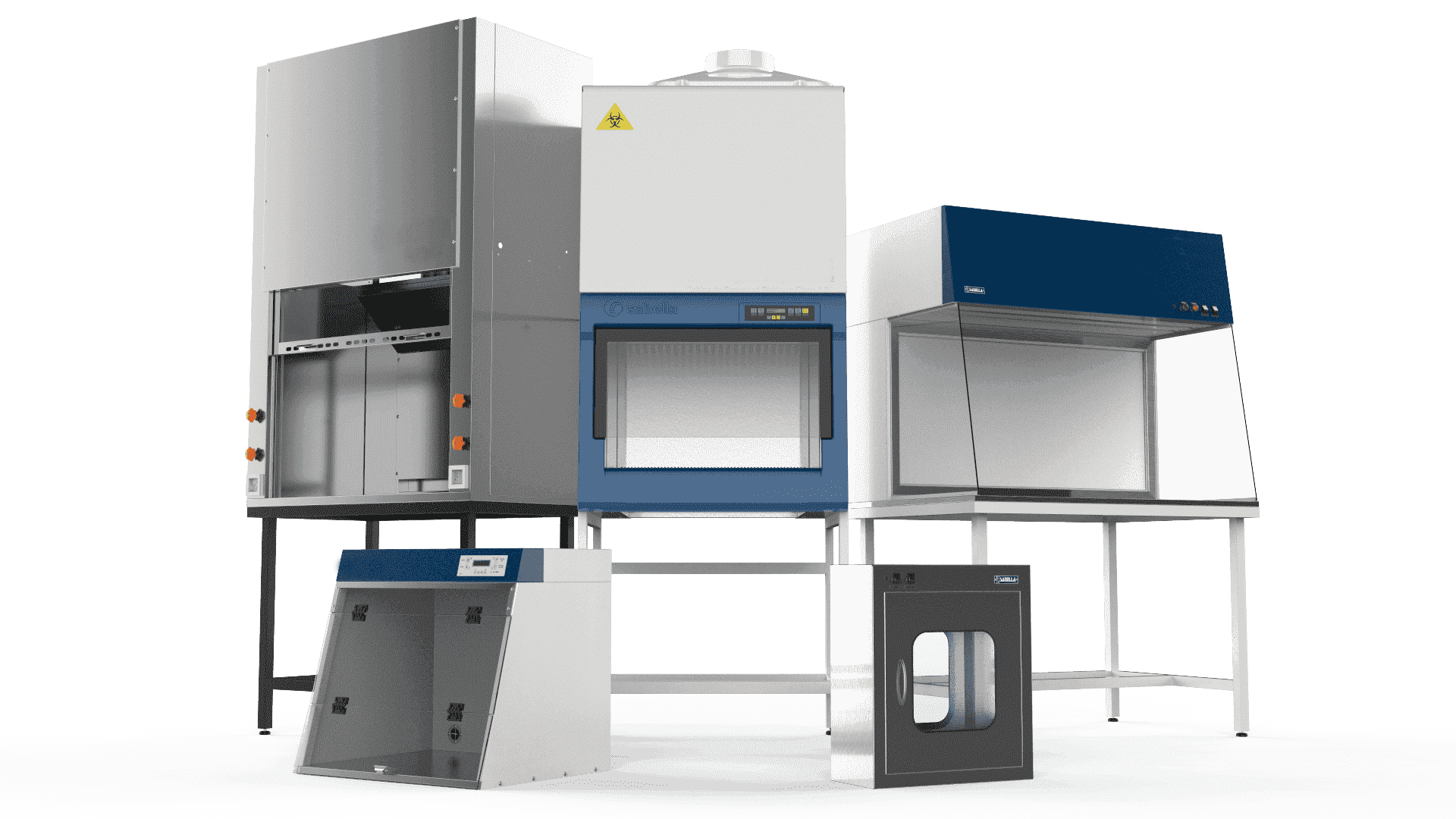 flujos laminares, armarios ignífugos, cabinas pcr, central de pesadas, equipamiento de seguridad para laboratorios